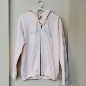 SeaSide Hooded Sweatshirt Jacket.  Size S